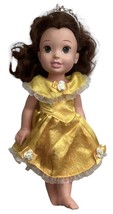 Disney Princess Belle Toddler Doll 12” vinyl/hard plastic - £10.35 GBP