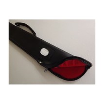 307&gt; Soft Black Case For 2 Piece Snooker Pool Cue  - £16.47 GBP
