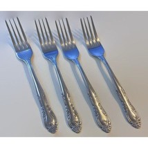 Table Forks Flatware Lot of 4 Stainless Steel Kitchen Cutlery Silverware... - £7.76 GBP