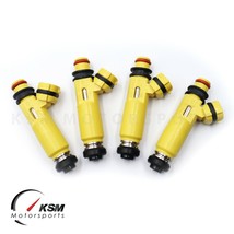 4x 1200cc pour Mazda OEM 04-08 RX8 RX7 13B Miata Denso Jaune Carburant Injecteur - £181.01 GBP