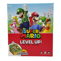 Super Mario Level Up Board Game Complete USAOpoloy 2017 Luigi Nintendo Family - £19.73 GBP