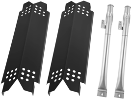 Grill Heat Plates Burners 4-Pack Set For Nexgrill Evolution Kenmore Memb... - £98.10 GBP