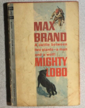 MIGHTY LOBO by Max Brand (1964) Pocket Books western paperback 1st - £10.27 GBP