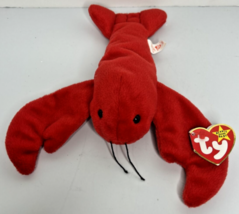 1993 Ty Beanie Baby &quot;&quot;Pinchers&quot; Retired Lobster BB1 - £7.83 GBP