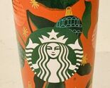 New! 2019 Holiday Christmas starbucks ceramic tumbler Ornaments Festive - $34.74