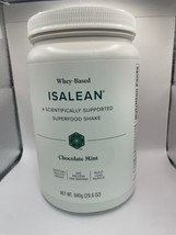 Pack of 2 Isagenix Isalean SuperFood Shake Chocolate Mint Meal - Exp. 06/24 - $64.99