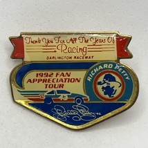 1992 Richard Petty Retirement Tour Darlington Raceway Pontiac STP Lapel Hat Pin - £14.99 GBP