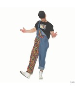 Rapper Costume Adult Retro 90's Funny Hip Hop Overalls Halloween UR30260OS - £47.14 GBP