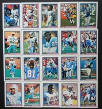 1991 Bowman Houston Oilers Team Set of 20 Football Cards - £3.93 GBP