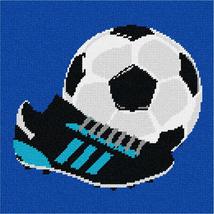 Pepita Needlepoint Canvas: Soccer Cleats, 10&quot; x 10&quot; - £62.34 GBP+