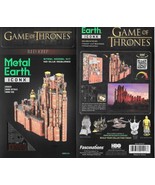 Game of Thrones Red Keep Castle Metal Earth ICONX 3D Steel Model Kit NEW... - £18.22 GBP