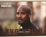 Walking Dead Trading Card #60 Seth Gilliam Gabriel Dark Title - $1.97