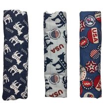 Custom Vote Blue DNC Donkey Car Seatbelt Cover, Made in USA, 100% Cotton... - £11.71 GBP
