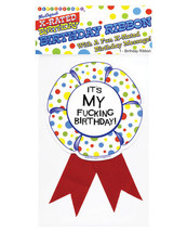 Happy F*cking Birthday Ribbon - $4.50