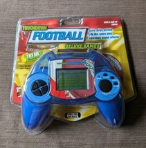 New MGA Entertainment Touchdown Football Handheld Electronic Game 1999 Blue - £13.37 GBP