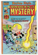 Richie Rich Vault of Mystery #14 VINTAGE 1977 Harvey Comics Stretch Armstrong Ad - £7.94 GBP