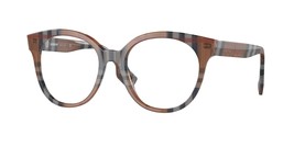 Burberry Eyeglasses BE2356 3967 49mm Check Brown / Demo Lens - $2,770.88 MXN