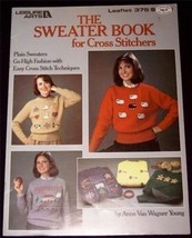 The Sweater Book For Cross Stitchers by A Young (1985) - $3.63