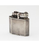 Dunhill Plaqué Argent Briquet Avec Diamant Motif 143752 - $8,783.30 MXN