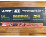 Potbelly Sandwich Works 2000s Official Skinnys Menu Board Sign 37&quot; X 16&quot; - $593.99