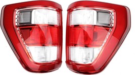 Tail Lights For 2021 2022 2023 Ford F150 XL Rear Lamp Assembly Brake Halogen L+R - £52.24 GBP