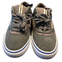 NEW Airwalk Huntington Men&#39;s Sneakers Size 7.5 Gray Grey Leather Uppers Shoes - £14.38 GBP