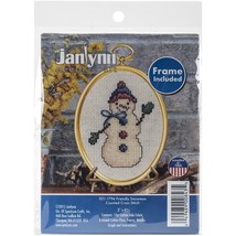 Janlynn Mini Counted Cross Stitch Kit Snowman - $34.49