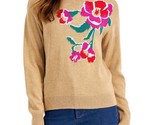 CHARTER CLUB WOMEN&#39;S GRAPHIC CASUAL MOCK TURTLENECK SWEATER SIZE XS NWT - £38.45 GBP
