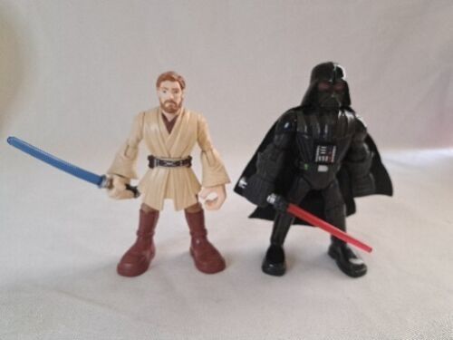 Primary image for Hasbro Star Wars 2012 Galactic Heroes Figurine Lot Of 2 W/ Weapons 