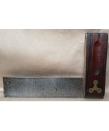 Vintage Stanley 6&quot; Try Square  Rosewood Handle and Brass New Britain CT - $12.00