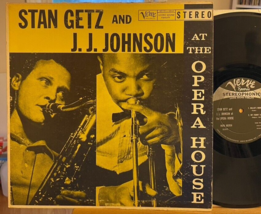 Stan Getz and JJ Johnson at the Opera House Vinyl LP Verve MG VS-68265 1957 Live - £10.18 GBP