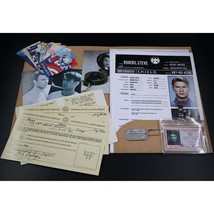 Captain America personal File,S.H.I.E.L.D.Steven Rogers Secret File,gift for he - £25.17 GBP