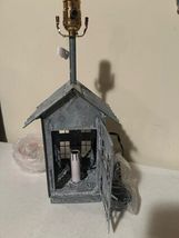 Farmhouse House Lamp with Shade in weathered Tin - 3 way image 4