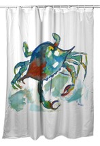 Betsy Drake Betsy&#39;s Crab Shower Curtain - £77.14 GBP