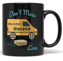 PixiDoodle Essential Worker Driver Coffee Mug - Thank You Delivery Driver Essent - £21.03 GBP+