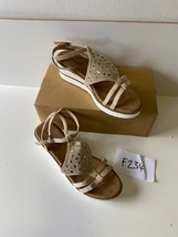 LASCANA Sandali con Zeppa IN Beige UK 6.5 Eu 40 (F234) - £23.77 GBP