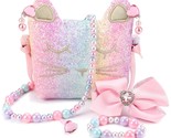 Purse For Little Girls Dress Up Jewelry Pretend Play Kids Accessories To... - $27.99