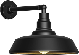 21&quot; Outdoor Barn Light with Gooseneck Arm – Farmhouse Wall Mount Fixture - $363.32