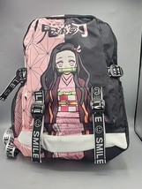 Demon Slayer Nezuko Kids Girls School Backpack Unique Design - £13.93 GBP