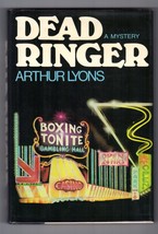 Arthur Lyons DEAD RINGER First edition 1977 Fourth Jacob Asch Mystery F/... - $18.00