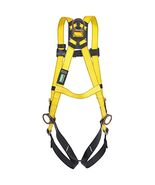 MSA 10096481 Style 3-D Harness Vest, Standard Size, Yellow - $1,228.10 MXN