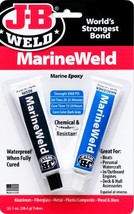 J-B Weld Marine Weld 2 part Marine EPOXY Waterproof Adhesive Glue JB J B 8272 - £18.84 GBP