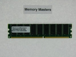 MEM3800-512D 512MB Drachme Mémoire pour Cisco 3800 Neuf Lot De 35 - $313.26