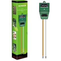 Battery-Free Soil Testing Kit: pH, Moisture &amp; Light Meter for Healthy Pl... - $20.74