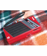Vintage Soviet Russian USSR  LW AM  Pocket Radio Imula RP 8310 RED - $40.32 CAD