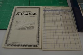 Stocks &amp; Bonds Board Game Vintage 1974 Trading Money Wall Street Minneso... - £15.32 GBP