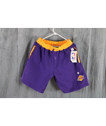 Los Angeles Lakers Shorts (VTG) - Team Colours Classic vy the Game - Men... - $75.00