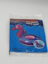 Splash-N-Swim Inflatable Drink Holder - Seahorse - Drink Float - $5.89