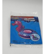 Splash-N-Swim Inflatable Drink Holder - Seahorse - Drink Float - £4.63 GBP