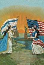 Jewish and American Friendship 20 x 30 Poster - £20.76 GBP